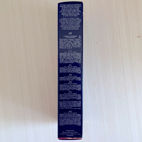 Dior Holiday edition leather eye and lip palette. - Picture 8 of 8